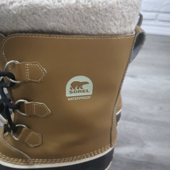 Sorel Waterproof Ladies Removable Insole with Faux Fur Trimmed Size 7 Boots - Picture 6 of 9